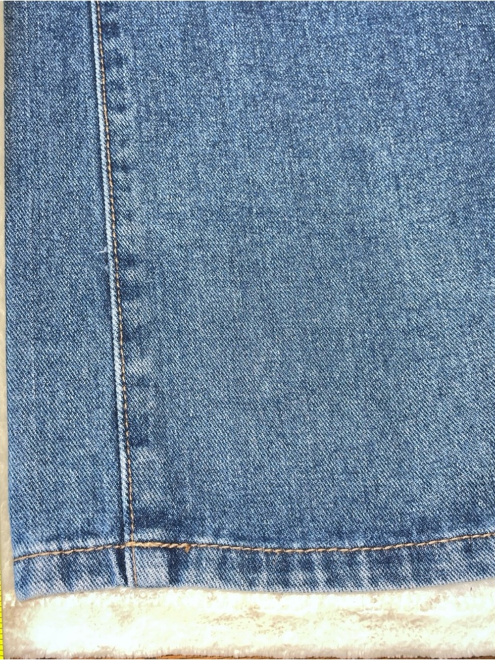 Gogo Jeans Women’s Size Med Blue Denim Overalls With Embroidered Red Cherries - Picture 5 of 16